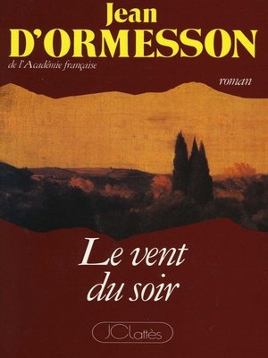 cover image of Le vent du soir